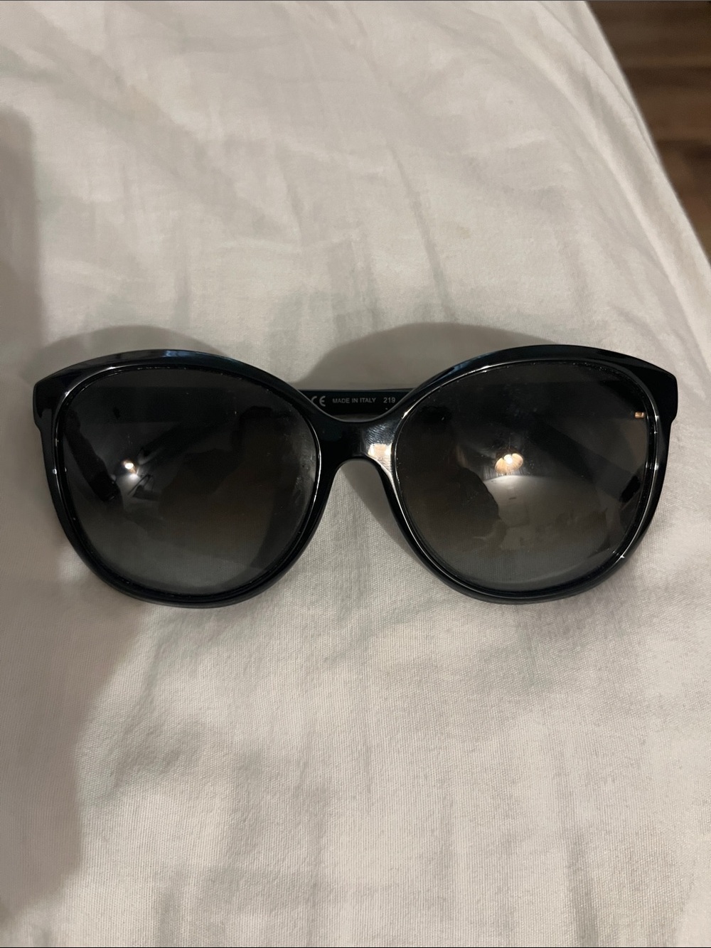 Chloe Black Oversized Women's Sunglasses